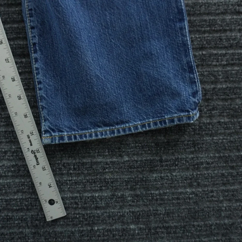 Polo Ralph Lauren Straight Leg Jeans Mens 42x30 Blue Medium Wash Dungarees